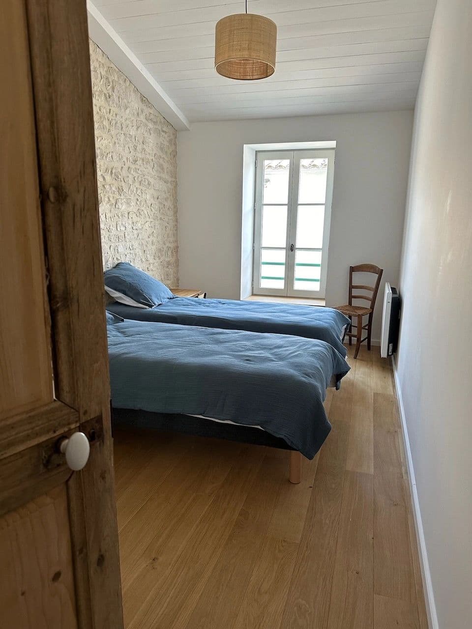 Chambre à coucher spacieuse au 8 Montamer, Sainte-Marie-de-Ré